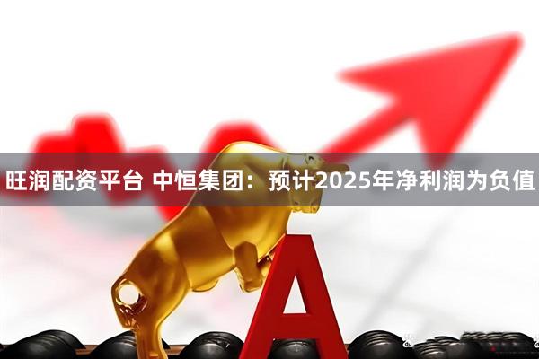 旺润配资平台 中恒集团：预计2025年净利润为负值